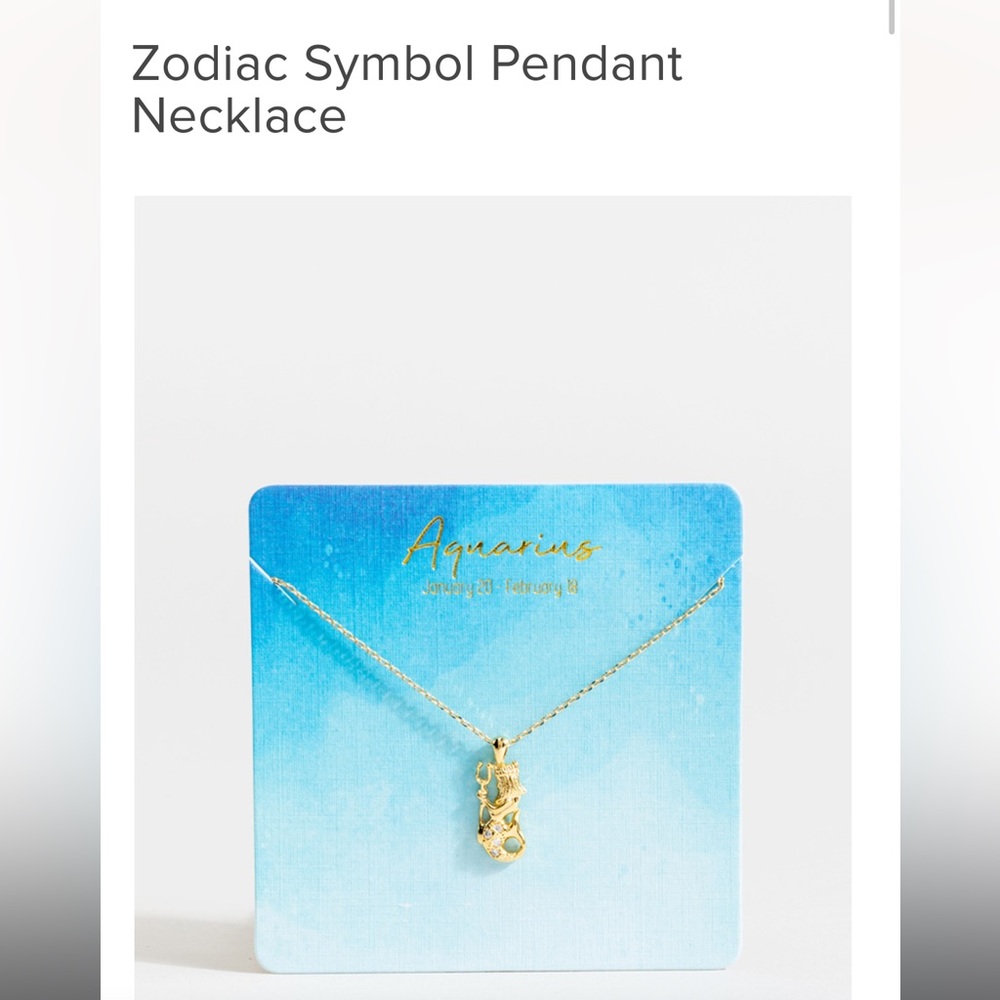 Sagittarius Zodiac Symbol Pendant Necklace